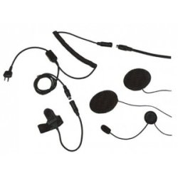 INTEK HS-2PIN-x JET zestaw motocyklowy audio / podhełmowy do radiotelefonu