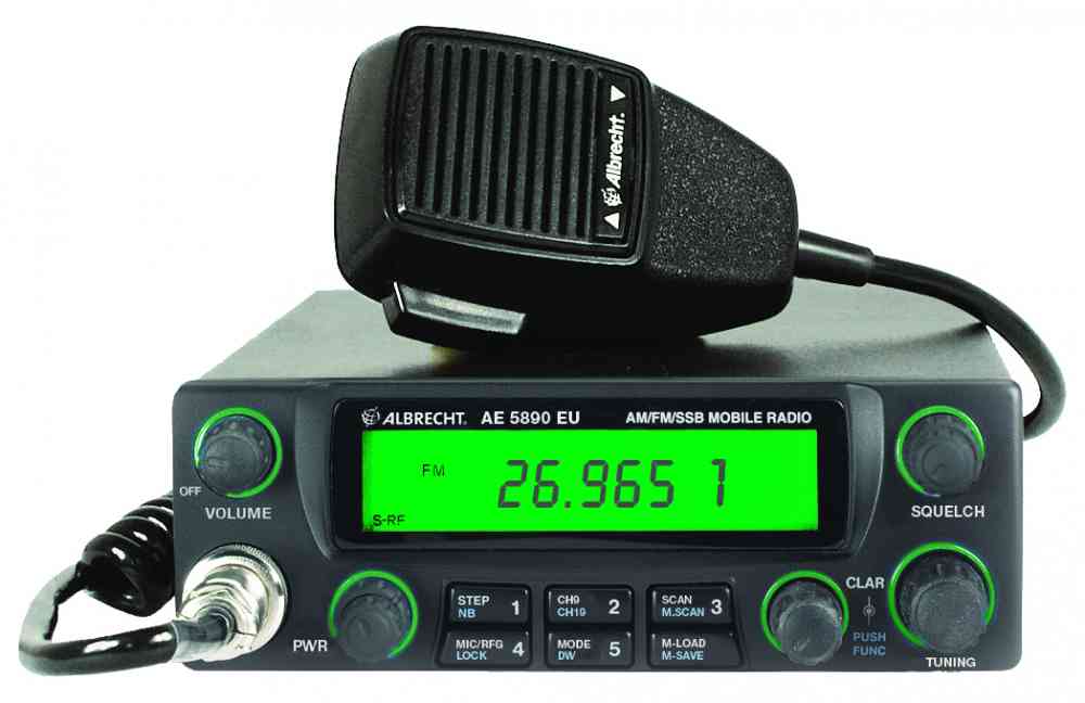 ALBRECHT AE 5890 AM FM SSB radiotelefon CBRADIO ALBRECHT