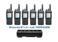 MOTOROLA R7 PREMIUM VHF + ŁADOWARKA WIELOSTANOWISKOWA IMPRES PMPN4289D 2