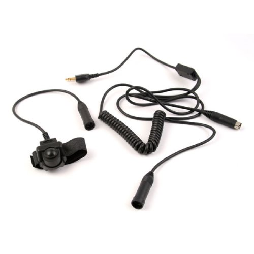 ZESTAW motocyklowy BHS-300; okablowanie + przycisk PTT 