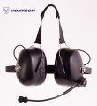 MOTOROLA - MIKROFON/SŁUCHAWKA 2-pin VOXTECH CHE2004-M1 PTT;do CP040,CP140,P145,XTNi...  zestaw zagłowny w ochronnikach słuchu 1
