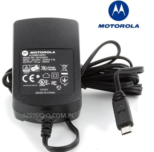 MOTOROLA - ŁADOWARKA - zasilacz podstawki; XT660 D, XT460, XT420; 25012026001 