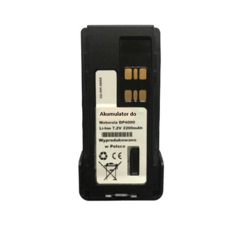 MOTOROLA - AKUMULATOR 2200 mAh LiIon do serii DP2000, DP4000; typ PMNN4491 