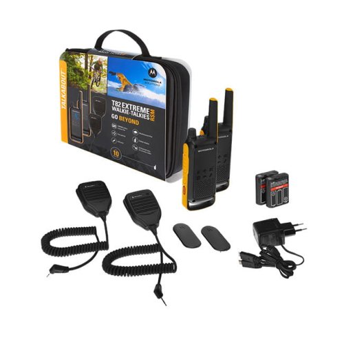 MOTOROLA TLKR T82 EXTREME RSM + Mikrofonogłośniki 