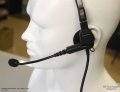 MOTOROLA - MIKROFON/SŁUCHAWKA 2-pin RMN4016 B  nagłowna PTT 5