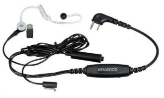 KENWOOD - MIKROFON/SŁUCHAWKA 2-pin KHS-9BL   PTT, fonowód 