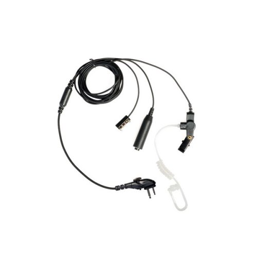 HYT - MIKROFON/SŁUCHAWKA 2-pin EAM16 PTT douszna + fonowód;  POWER446;TC-446S,610...  