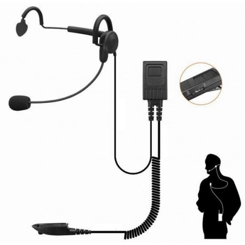 VOXTECH - mikrofon/słuchawka HHV1000 M4 multipin / MOTOROLA GP340, GP360, GP380... 