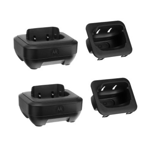 HYS Gürtelclip Kompatibel Mit Motorola Talkabout – 4 Stück, Schwarz, Ersatz-Clip Für T42, T62, T82 Usw.